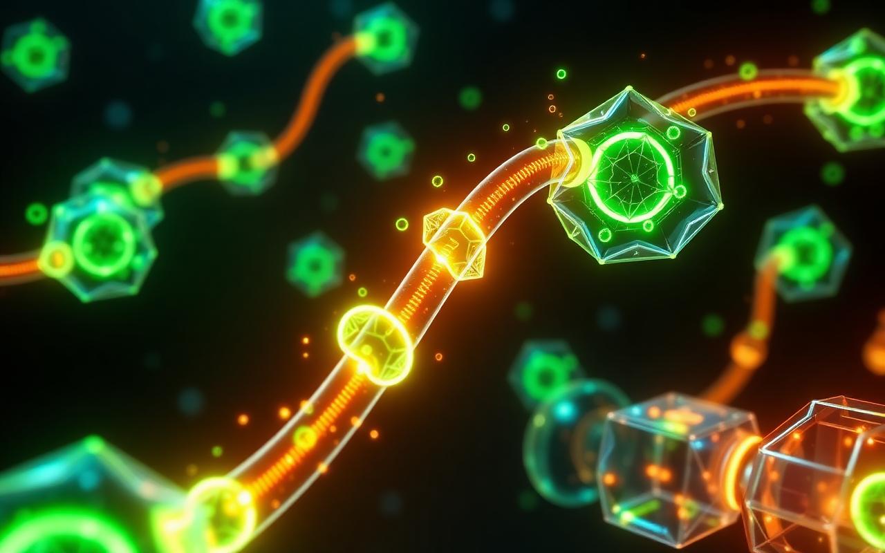 Carbon capture molecular process visualization